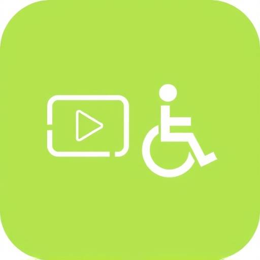 Icon representing video captions